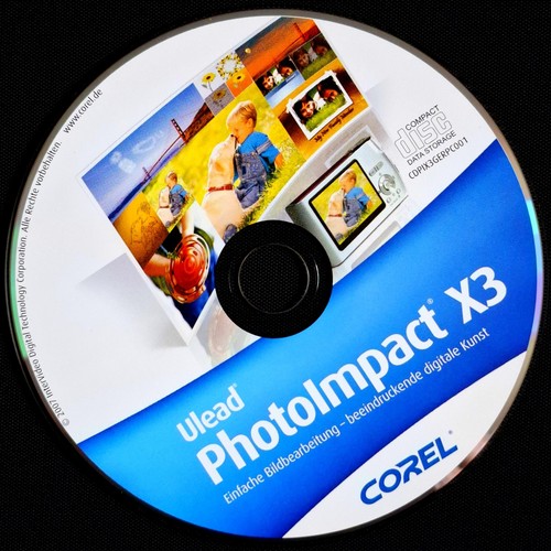 Software ulead photoimpact - software, x3